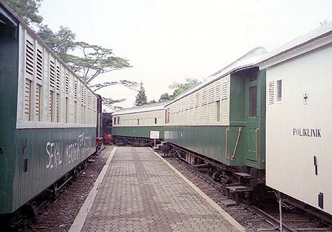 Historic wooden bodied coaches