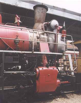 front end of 1816 with sloping chimney