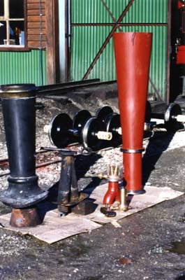 Old and new exhaust systems and burners