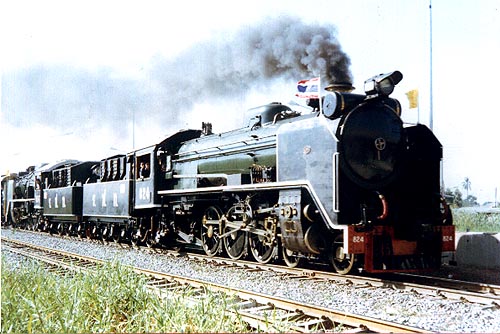 824 leads 850 towards Ayutthaya
