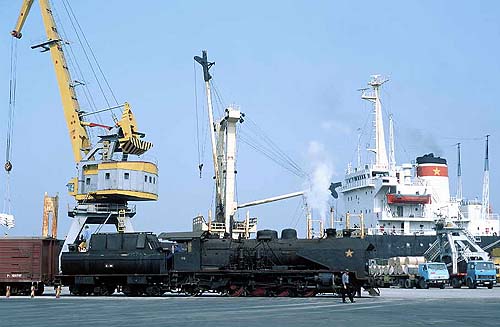 Haiphong harbour