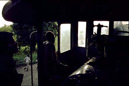 Joao, 06's fireman, at the end of a long day.